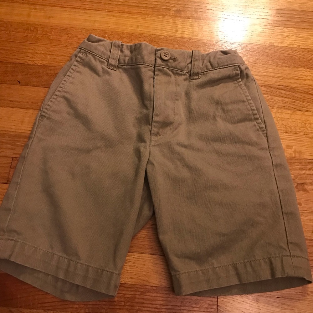 Crew cuts boys khaki shorts